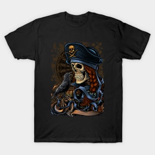 captain skeleton T-Shirt